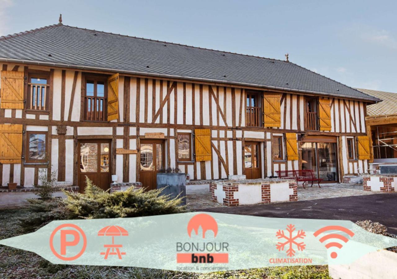 Maison Calme 14 Personnes, Piscine, Jardin Et Parking Buchères Exterior foto